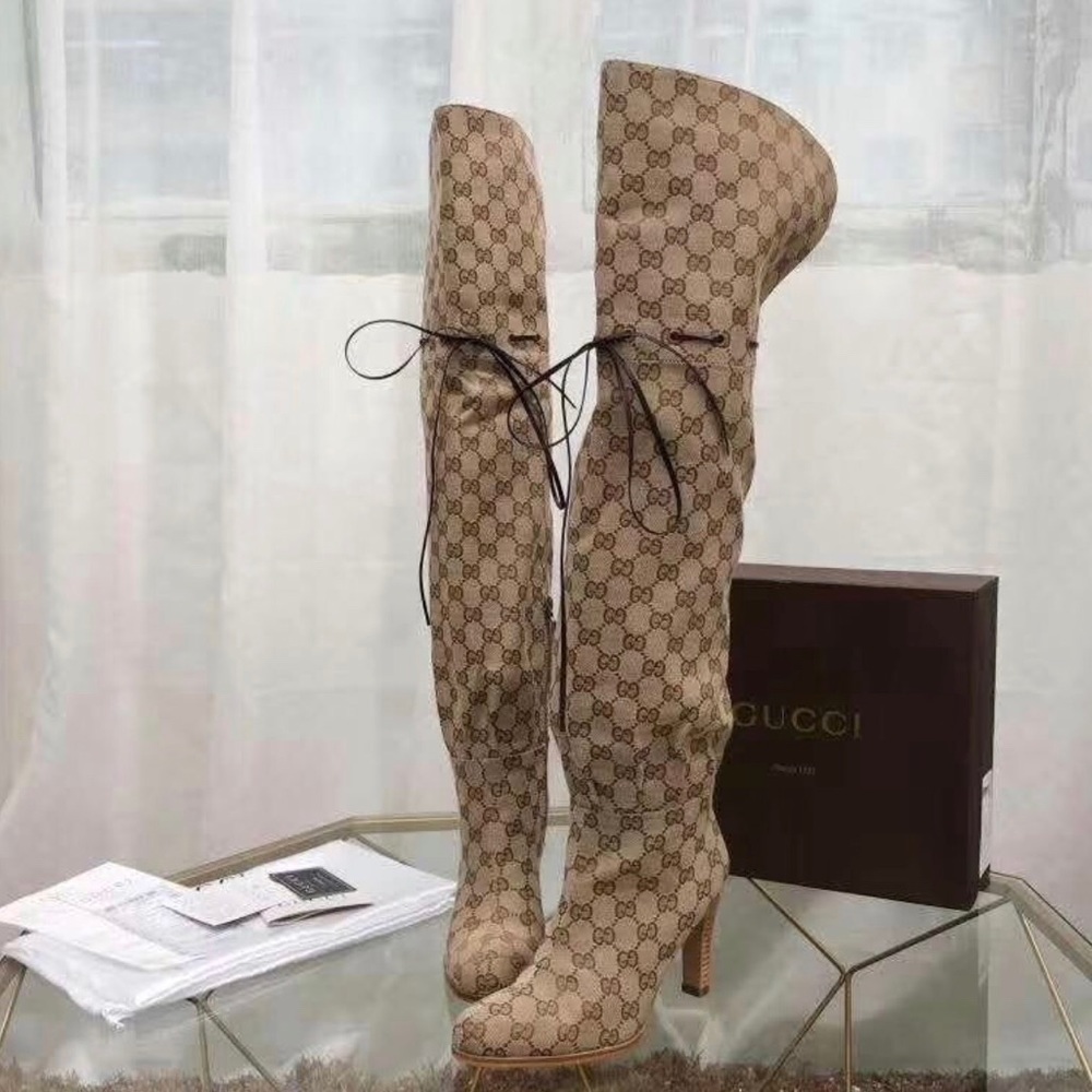 Gucci thigh high boots